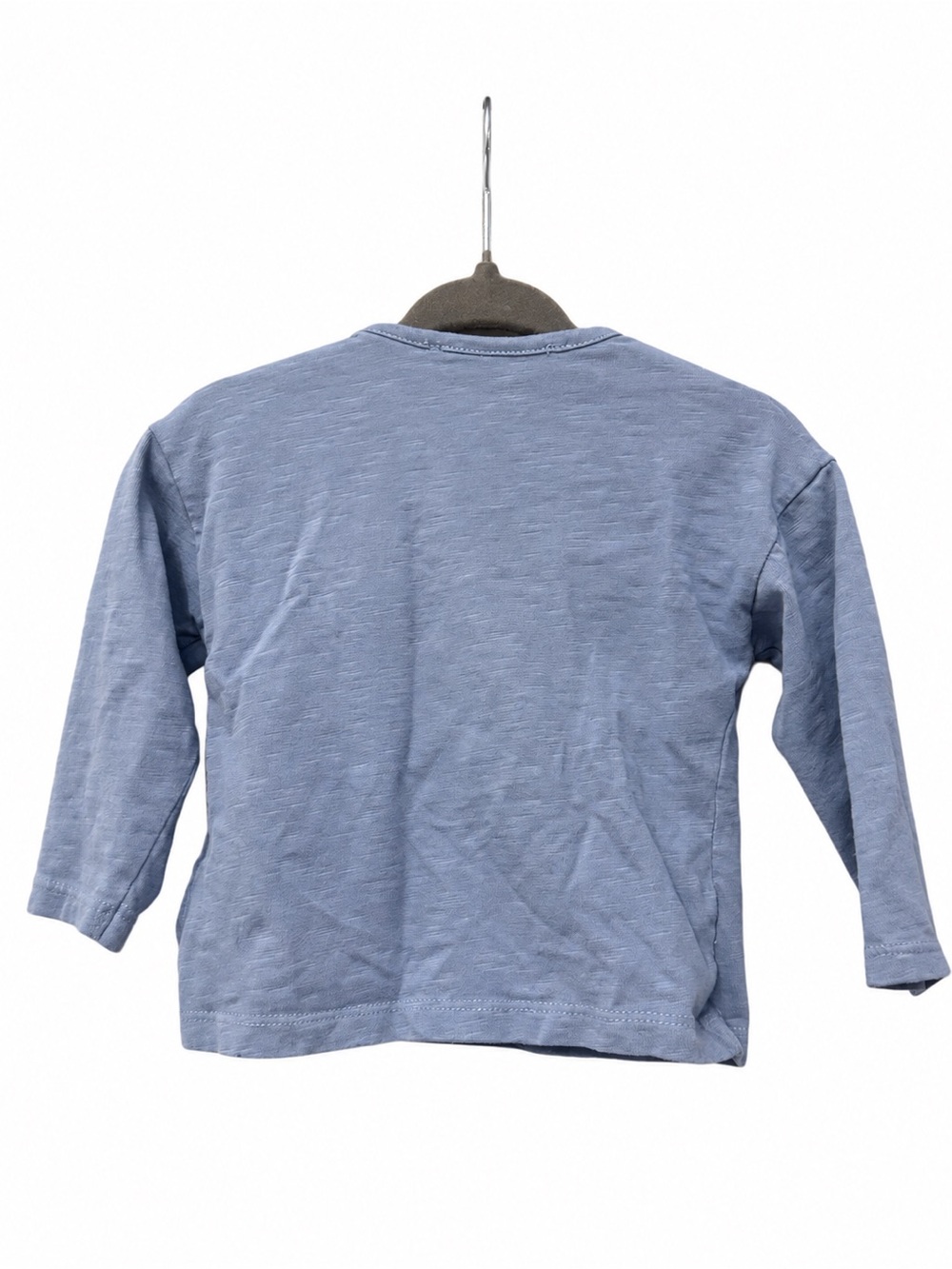 Zara Baby Blue Squirrel Long Sleeve Shirt 6–9M - Picture 2 of 3